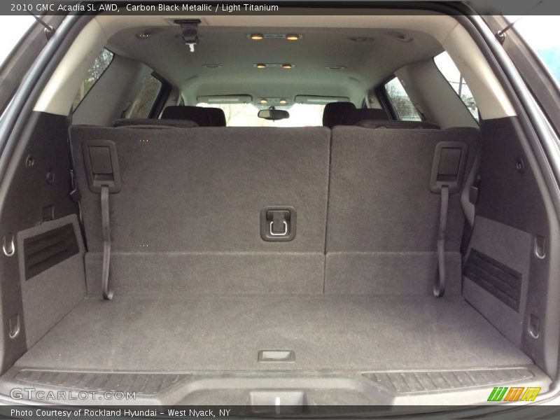 Carbon Black Metallic / Light Titanium 2010 GMC Acadia SL AWD