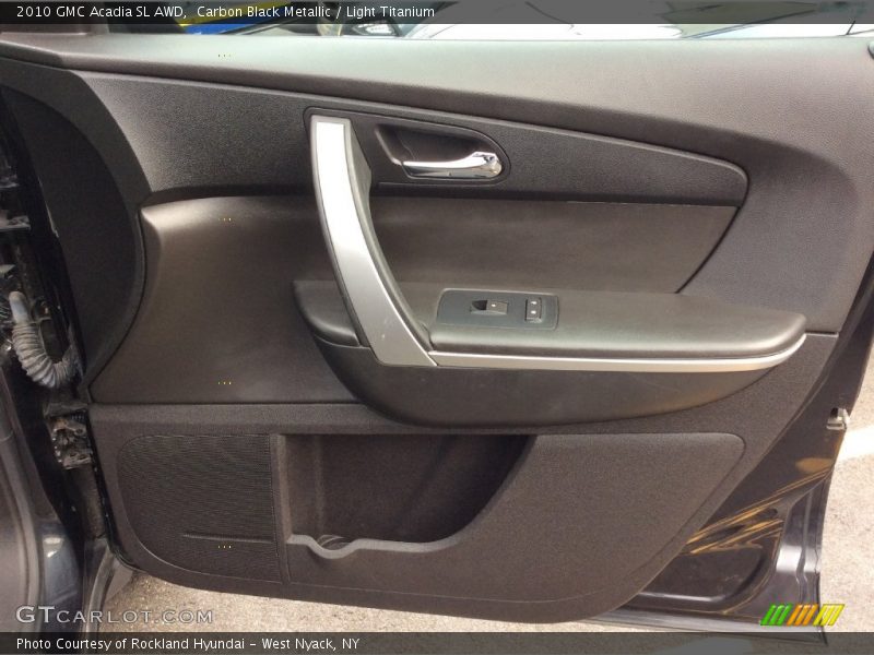 Carbon Black Metallic / Light Titanium 2010 GMC Acadia SL AWD