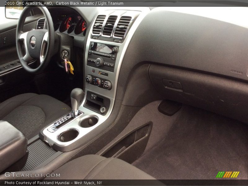 Carbon Black Metallic / Light Titanium 2010 GMC Acadia SL AWD