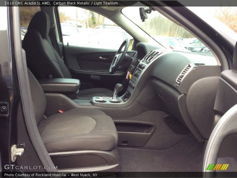 Carbon Black Metallic / Light Titanium 2010 GMC Acadia SL AWD