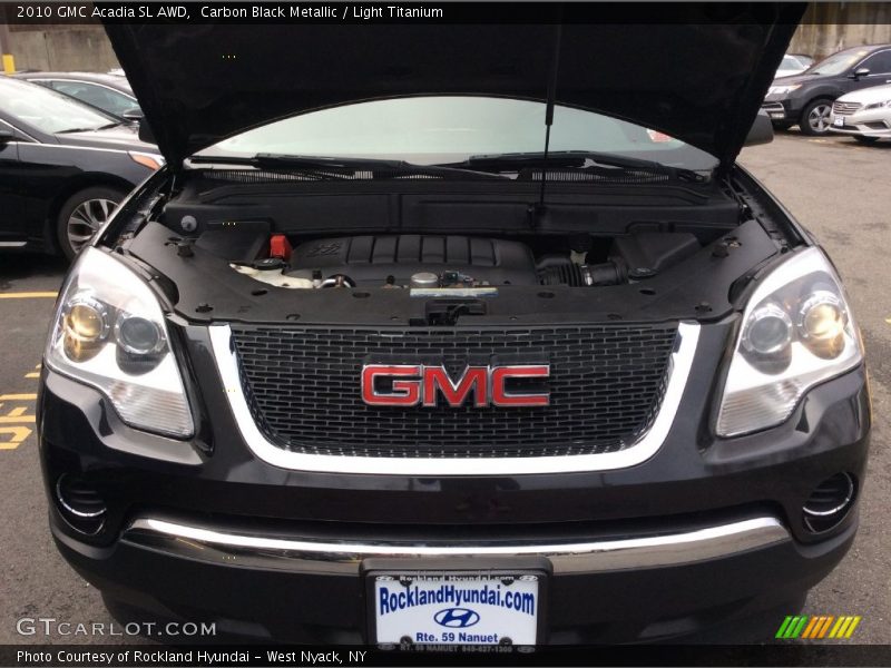 Carbon Black Metallic / Light Titanium 2010 GMC Acadia SL AWD