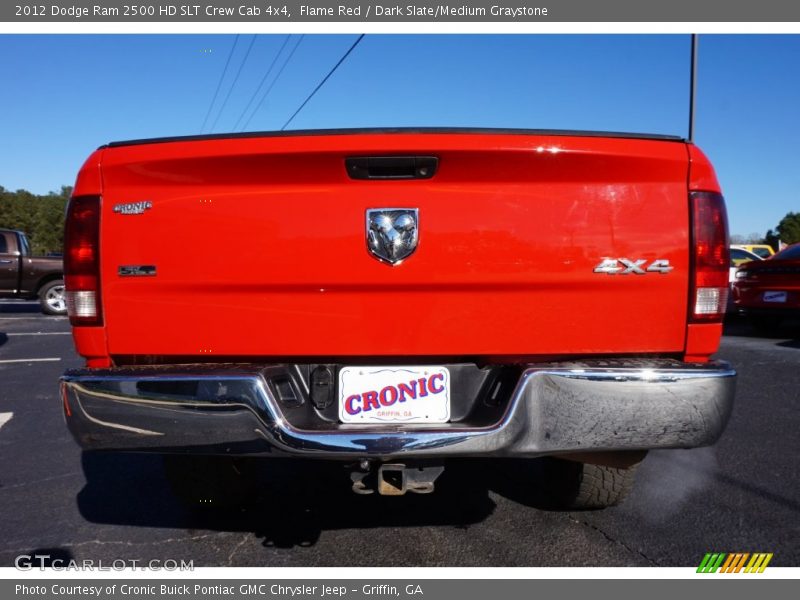 Flame Red / Dark Slate/Medium Graystone 2012 Dodge Ram 2500 HD SLT Crew Cab 4x4