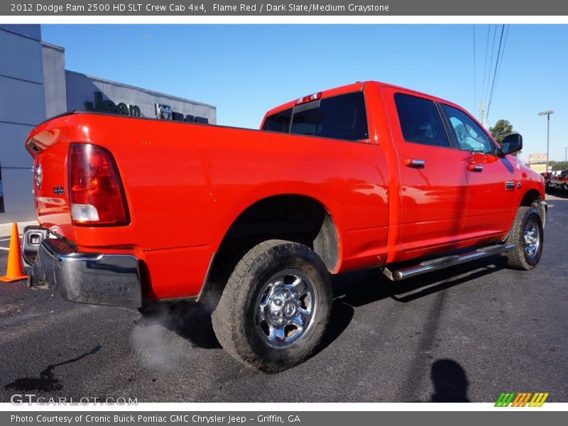 Flame Red / Dark Slate/Medium Graystone 2012 Dodge Ram 2500 HD SLT Crew Cab 4x4