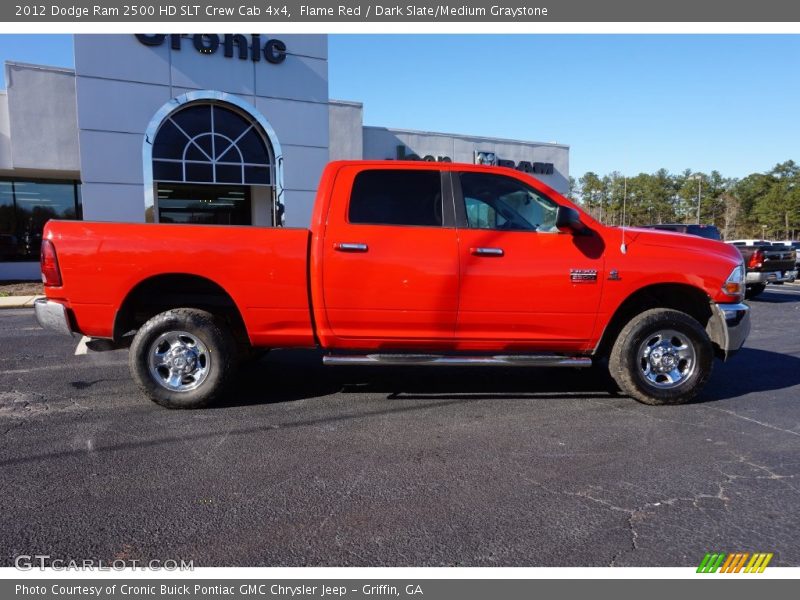 Flame Red / Dark Slate/Medium Graystone 2012 Dodge Ram 2500 HD SLT Crew Cab 4x4