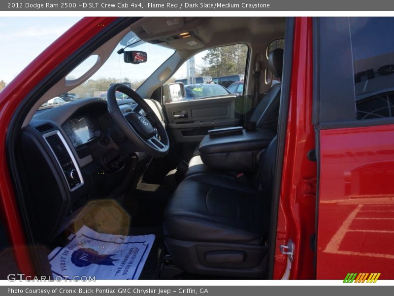 Flame Red / Dark Slate/Medium Graystone 2012 Dodge Ram 2500 HD SLT Crew Cab 4x4