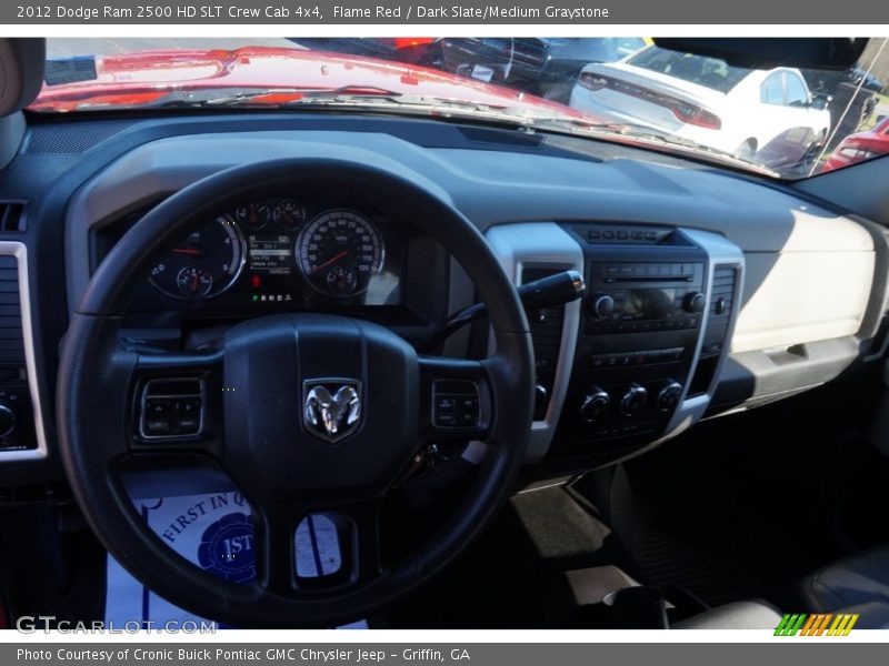 Flame Red / Dark Slate/Medium Graystone 2012 Dodge Ram 2500 HD SLT Crew Cab 4x4