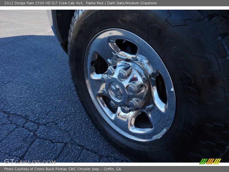 Flame Red / Dark Slate/Medium Graystone 2012 Dodge Ram 2500 HD SLT Crew Cab 4x4