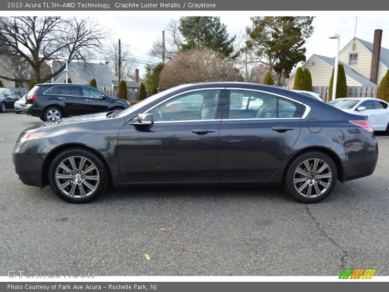 Graphite Luster Metallic / Graystone 2013 Acura TL SH-AWD Technology