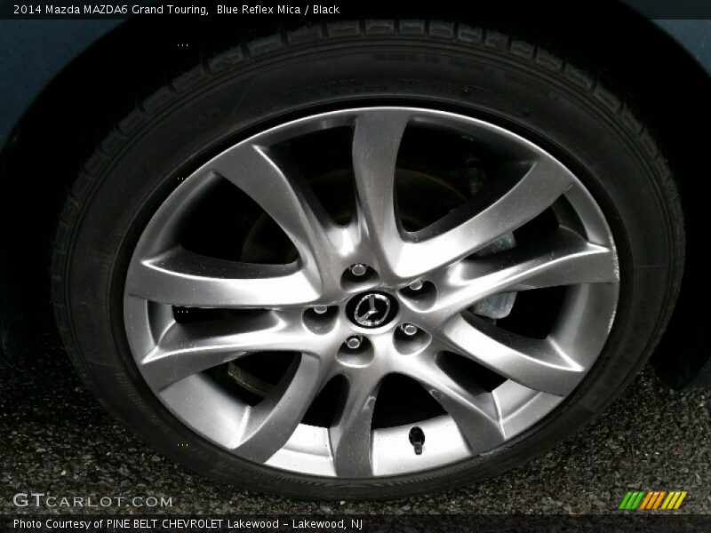 Blue Reflex Mica / Black 2014 Mazda MAZDA6 Grand Touring