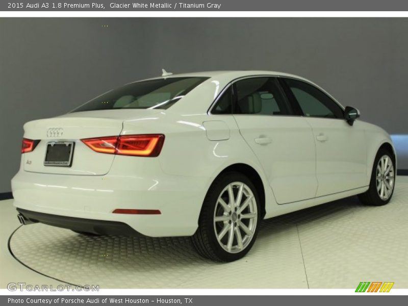 Glacier White Metallic / Titanium Gray 2015 Audi A3 1.8 Premium Plus