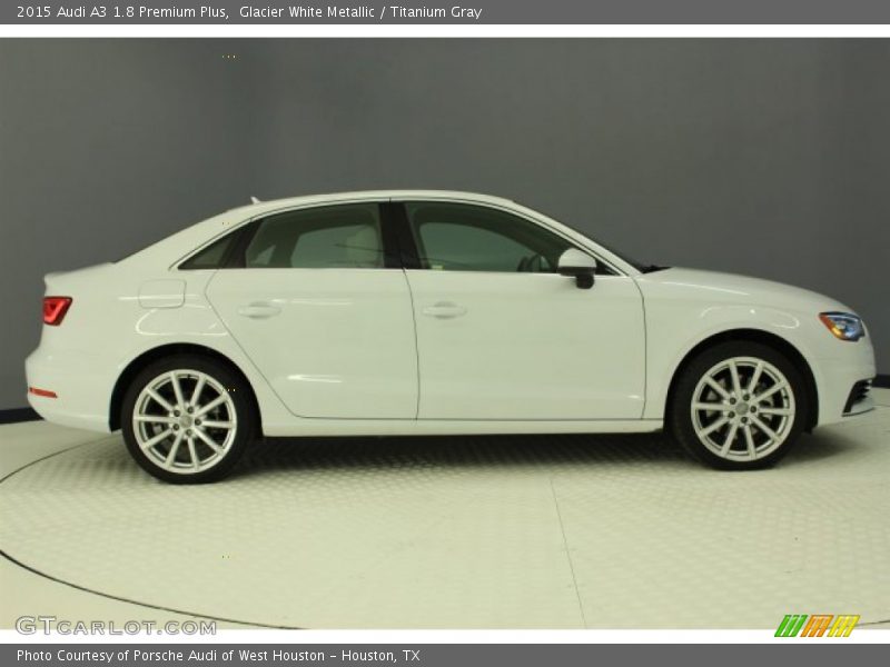 Glacier White Metallic / Titanium Gray 2015 Audi A3 1.8 Premium Plus