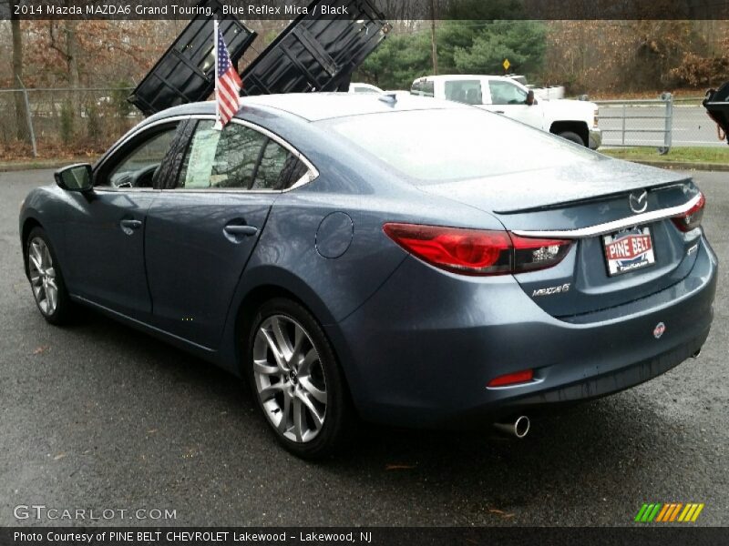 Blue Reflex Mica / Black 2014 Mazda MAZDA6 Grand Touring