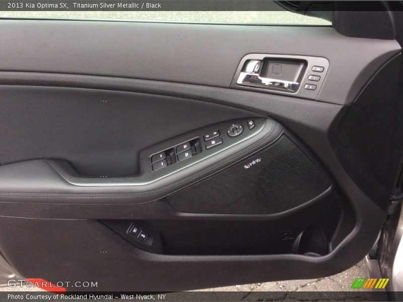 Titanium Silver Metallic / Black 2013 Kia Optima SX