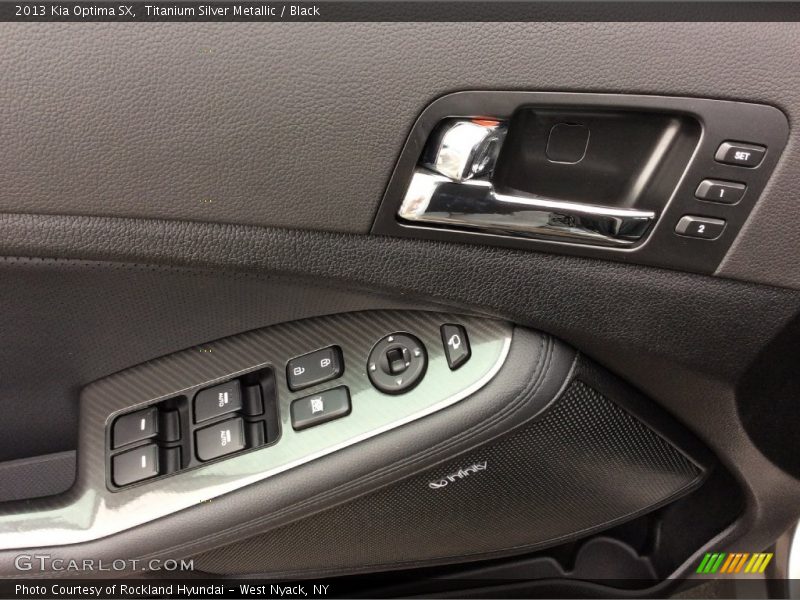 Titanium Silver Metallic / Black 2013 Kia Optima SX