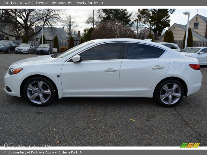 Bellanova White Pearl / Parchment 2014 Acura ILX 2.0L Premium