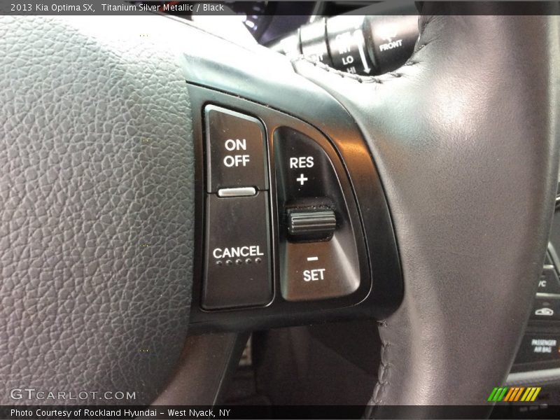 Titanium Silver Metallic / Black 2013 Kia Optima SX
