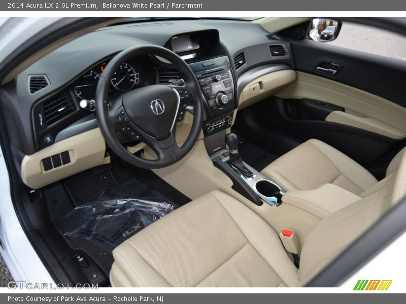 Bellanova White Pearl / Parchment 2014 Acura ILX 2.0L Premium