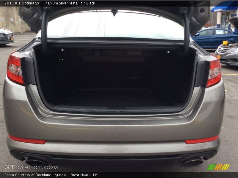 Titanium Silver Metallic / Black 2013 Kia Optima SX