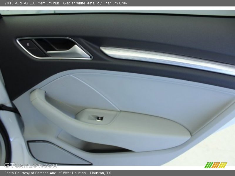 Glacier White Metallic / Titanium Gray 2015 Audi A3 1.8 Premium Plus