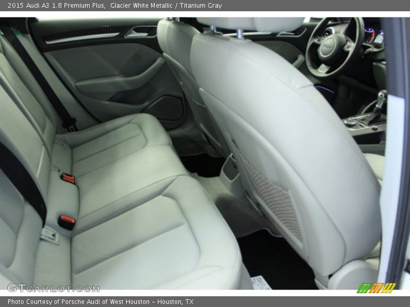 Glacier White Metallic / Titanium Gray 2015 Audi A3 1.8 Premium Plus