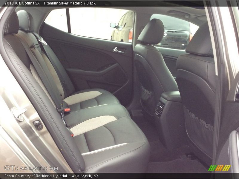 Titanium Silver Metallic / Black 2013 Kia Optima SX