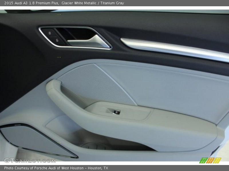Glacier White Metallic / Titanium Gray 2015 Audi A3 1.8 Premium Plus
