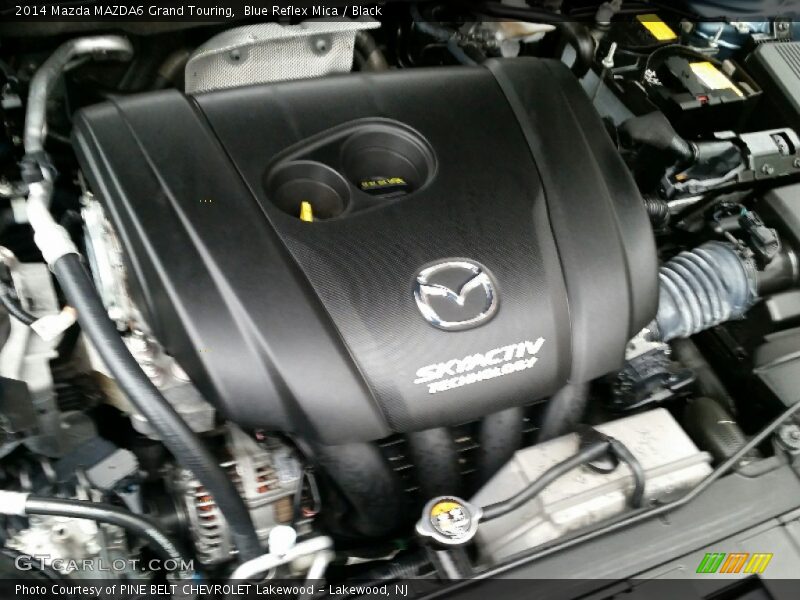 Blue Reflex Mica / Black 2014 Mazda MAZDA6 Grand Touring