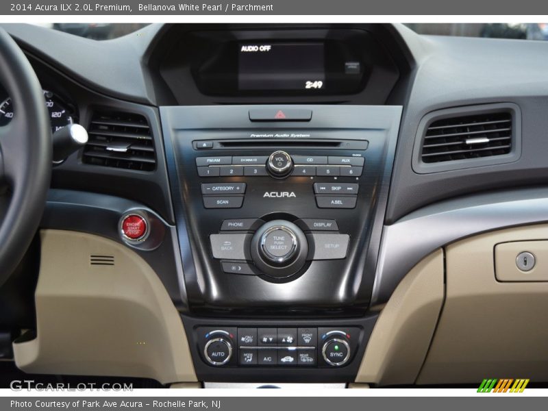 Bellanova White Pearl / Parchment 2014 Acura ILX 2.0L Premium