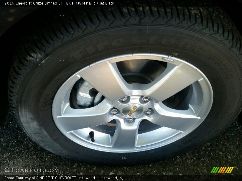 Blue Ray Metallic / Jet Black 2016 Chevrolet Cruze Limited LT