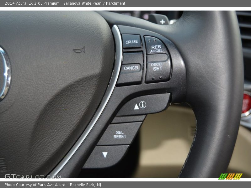Bellanova White Pearl / Parchment 2014 Acura ILX 2.0L Premium