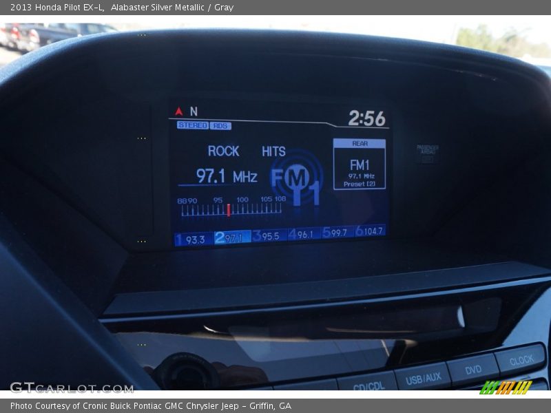 Alabaster Silver Metallic / Gray 2013 Honda Pilot EX-L