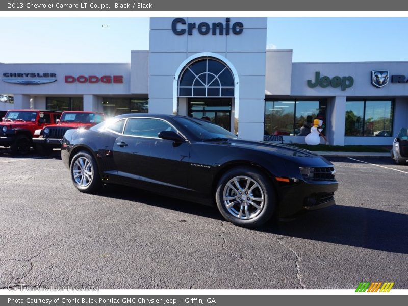 Black / Black 2013 Chevrolet Camaro LT Coupe