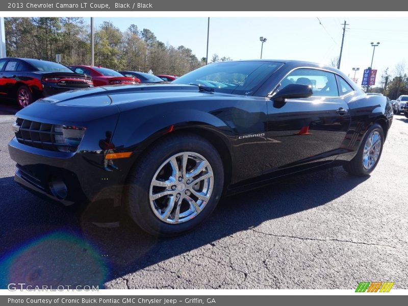 Black / Black 2013 Chevrolet Camaro LT Coupe