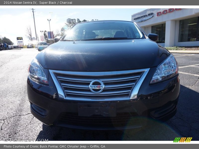 Super Black / Charcoal 2014 Nissan Sentra SV
