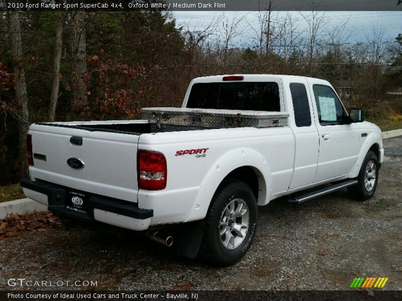 Oxford White / Medium Dark Flint 2010 Ford Ranger Sport SuperCab 4x4