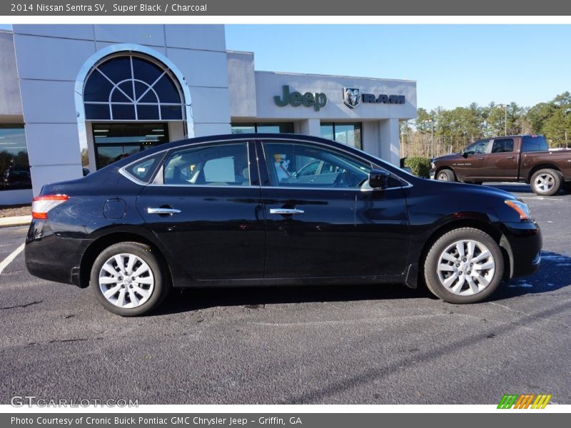 Super Black / Charcoal 2014 Nissan Sentra SV