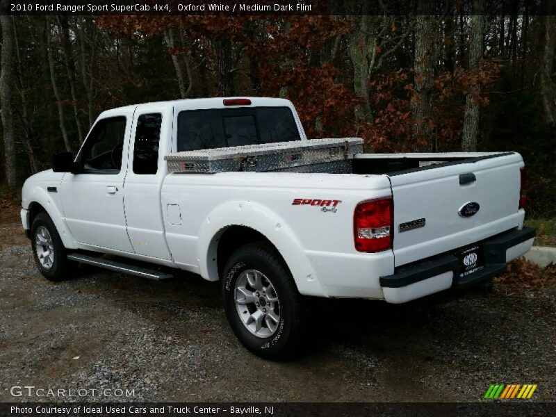 Oxford White / Medium Dark Flint 2010 Ford Ranger Sport SuperCab 4x4