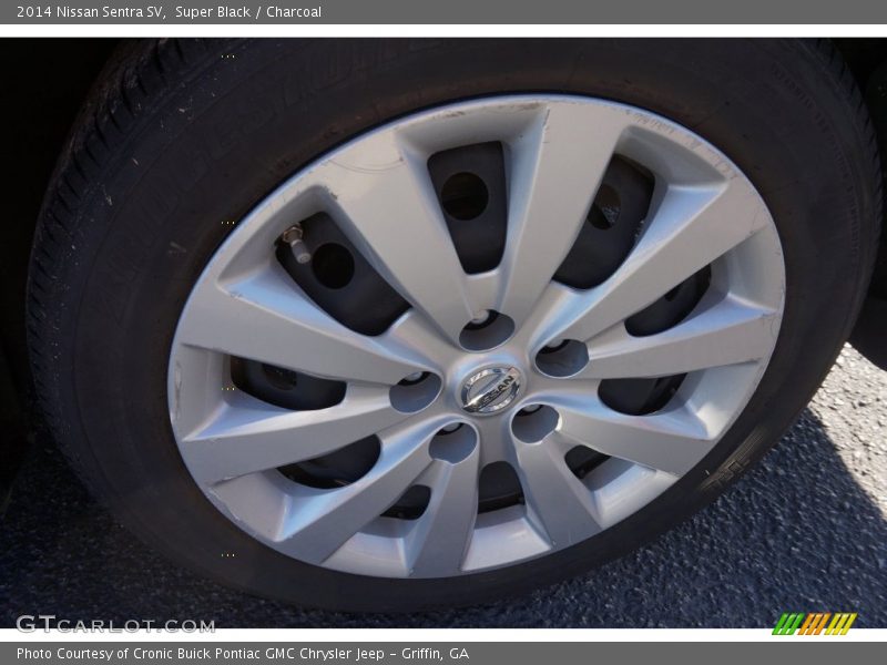 Super Black / Charcoal 2014 Nissan Sentra SV