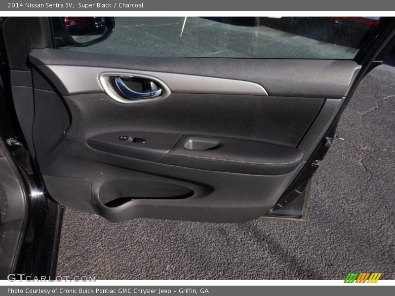 Super Black / Charcoal 2014 Nissan Sentra SV