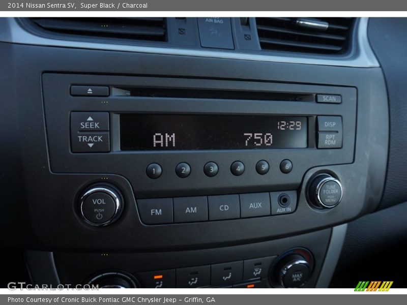 Super Black / Charcoal 2014 Nissan Sentra SV