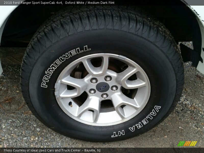 Oxford White / Medium Dark Flint 2010 Ford Ranger Sport SuperCab 4x4