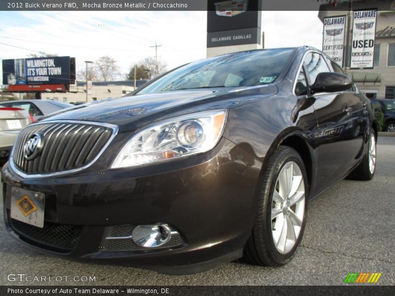 Mocha Bronze Metallic / Choccachino 2012 Buick Verano FWD