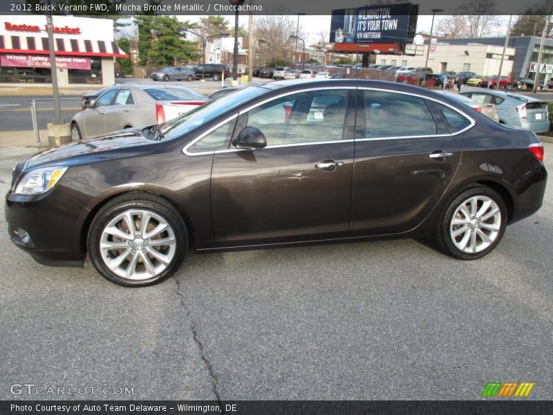 Mocha Bronze Metallic / Choccachino 2012 Buick Verano FWD
