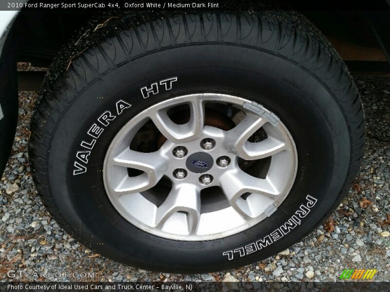 Oxford White / Medium Dark Flint 2010 Ford Ranger Sport SuperCab 4x4