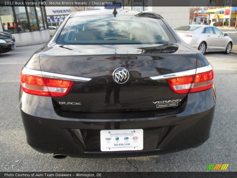 Mocha Bronze Metallic / Choccachino 2012 Buick Verano FWD