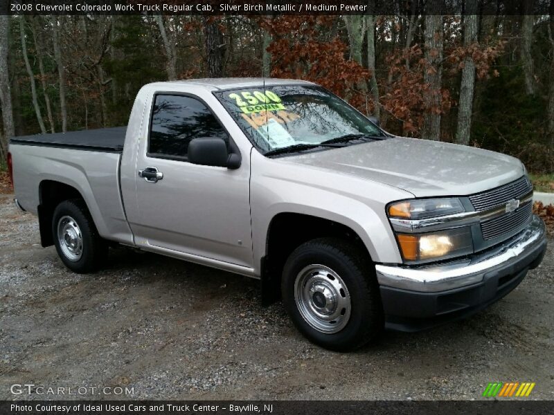 Front 3/4 View of 2008 Colorado Work Truck Regular Cab