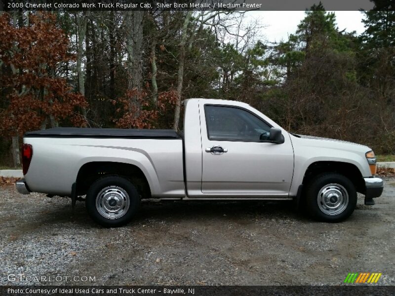 Silver Birch Metallic / Medium Pewter 2008 Chevrolet Colorado Work Truck Regular Cab