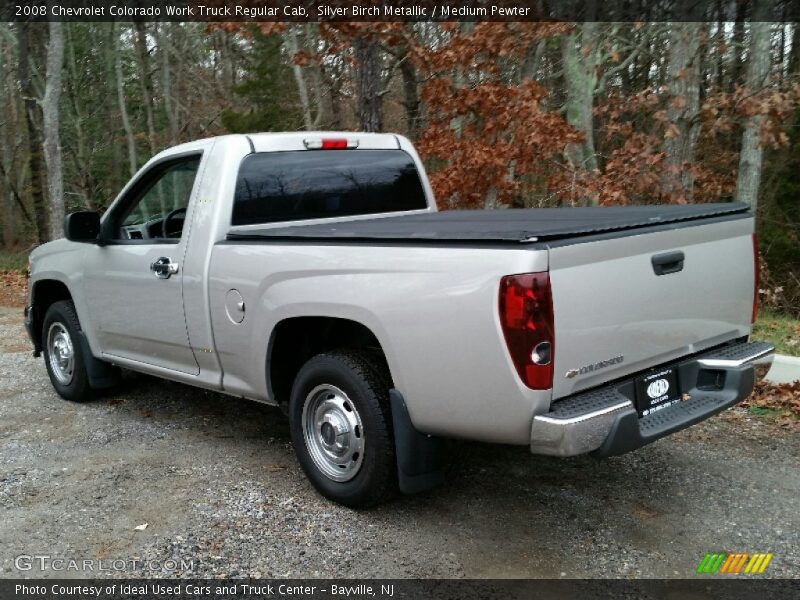 Silver Birch Metallic / Medium Pewter 2008 Chevrolet Colorado Work Truck Regular Cab