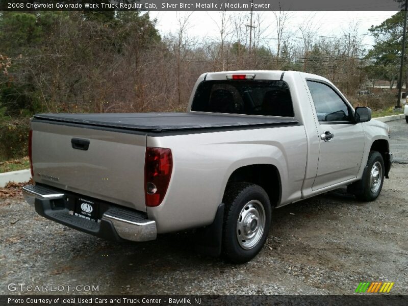 Silver Birch Metallic / Medium Pewter 2008 Chevrolet Colorado Work Truck Regular Cab