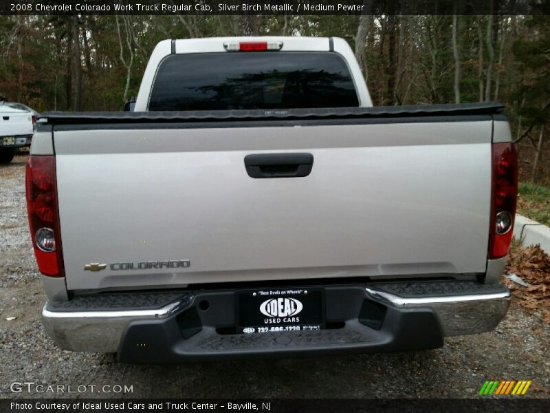 Silver Birch Metallic / Medium Pewter 2008 Chevrolet Colorado Work Truck Regular Cab